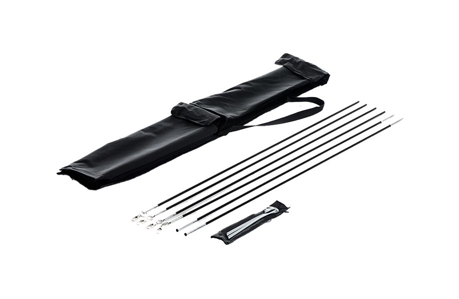 Banner da spiaggia, sistema