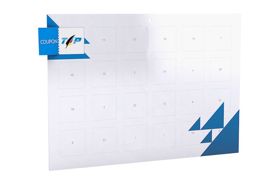 Calendari coupon, DIN A4, orizzontale
