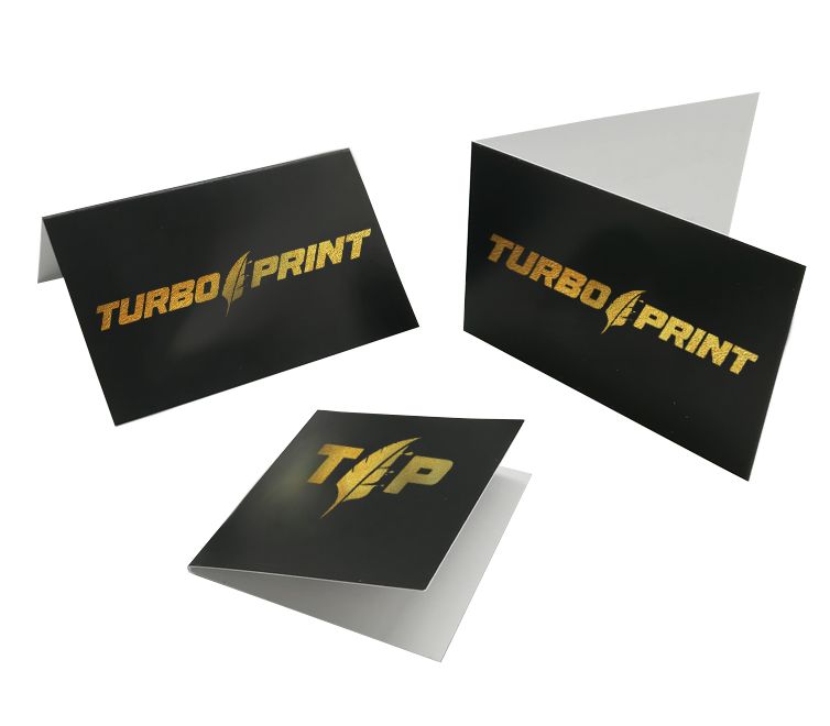 Biglietti da visita doppi in materiale speciale