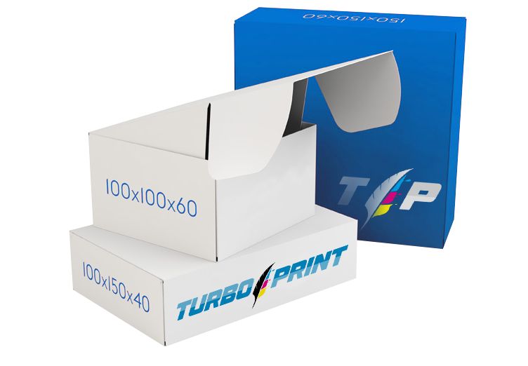 Scatole con coperchio pieghevole Basic