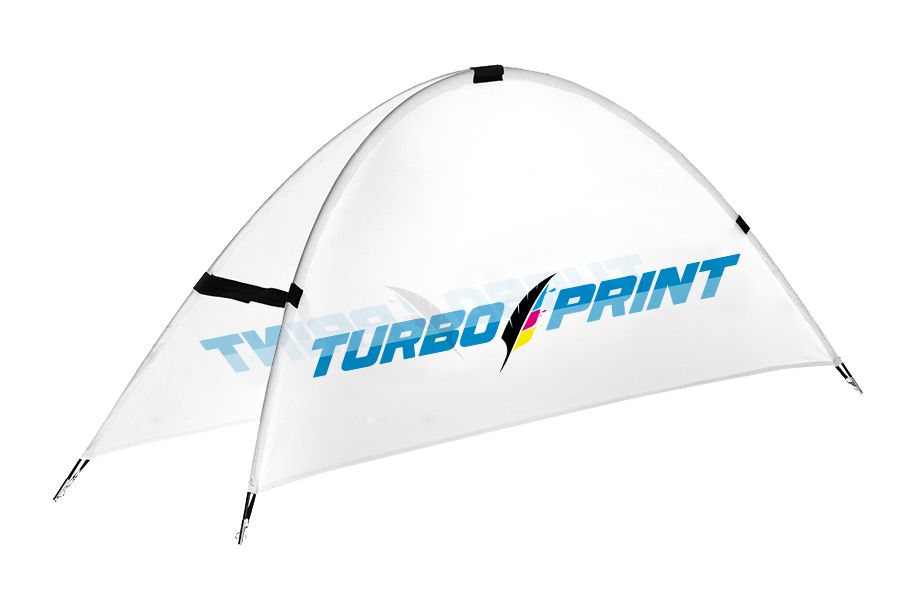 Banner da spiaggia, sistema incl. stampa