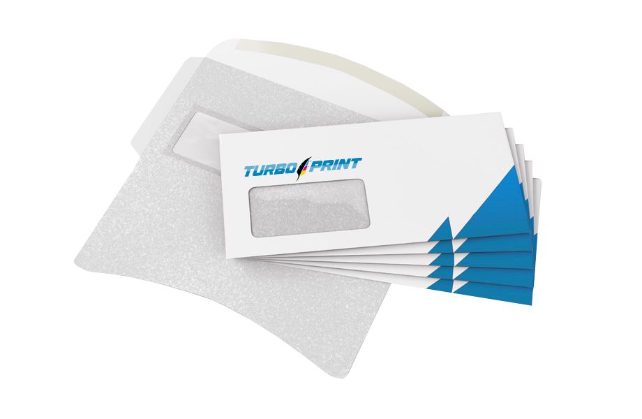 Buste con stampa parziale