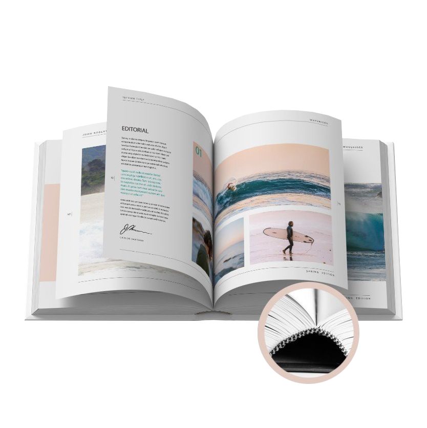 Stampa brossura cucita