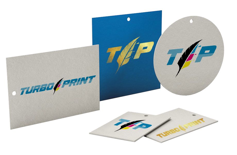 Cartellini per badge eventi e prodotti