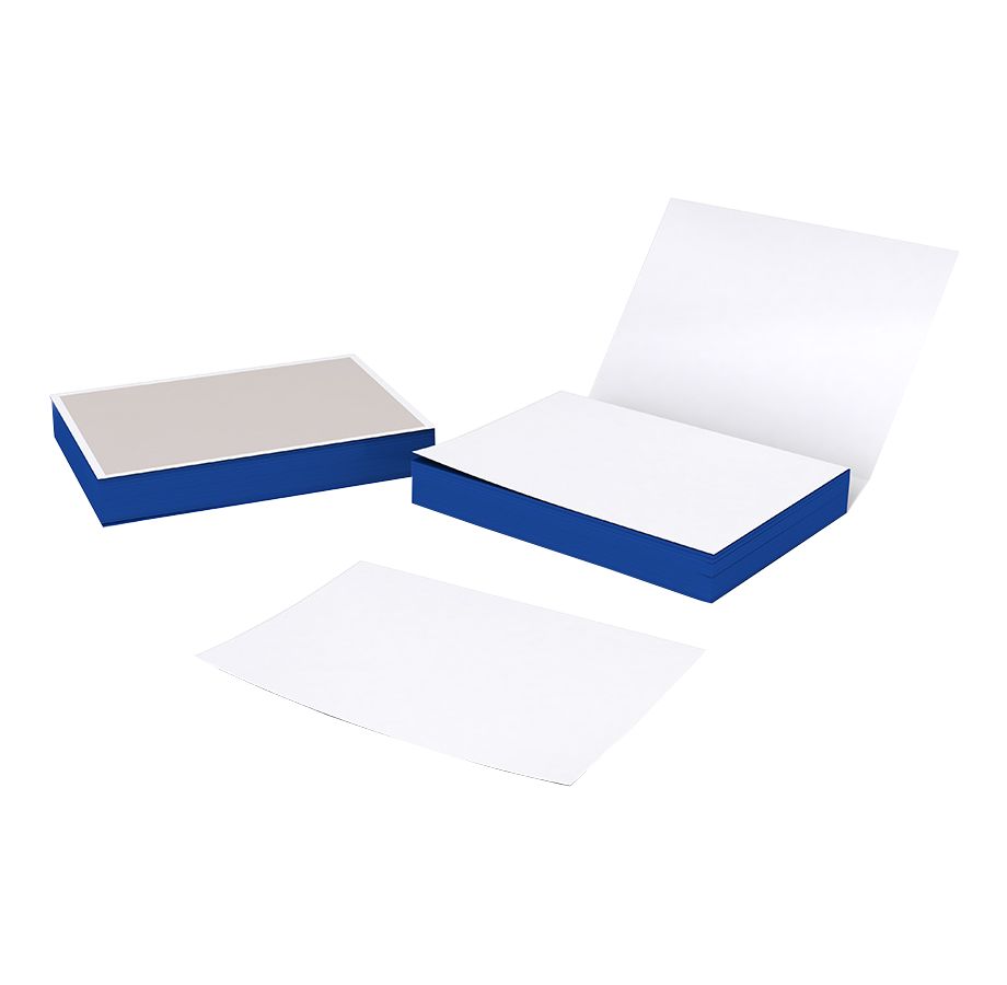 Foglietti adesivi con bordo colorato