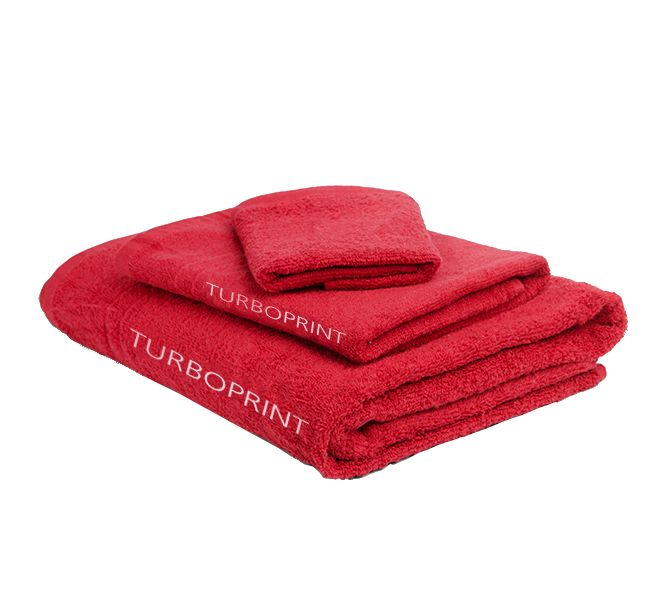 Asciugamani con bordo ricamabile