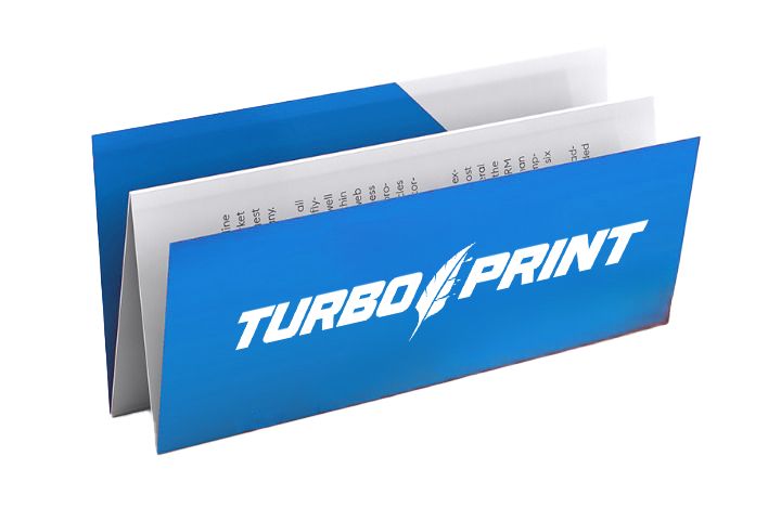 Pieghevoli, piega a scalare laterale