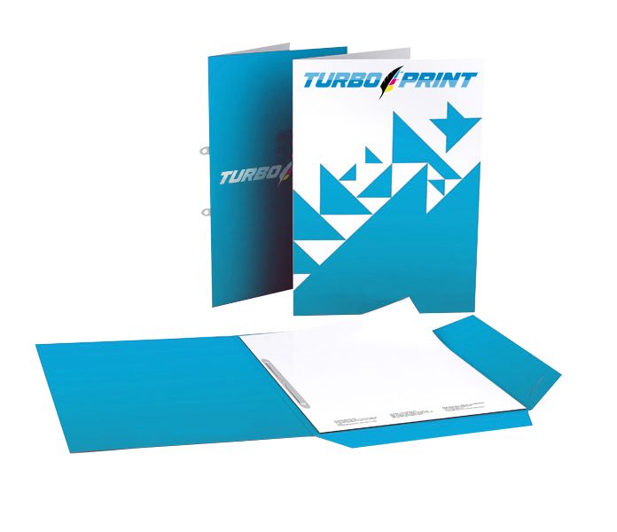 Cartelline a 2 ante con lembi, formato verticale