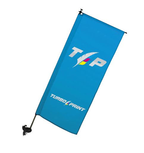 Bandiere per vetrine interne, solo stampa