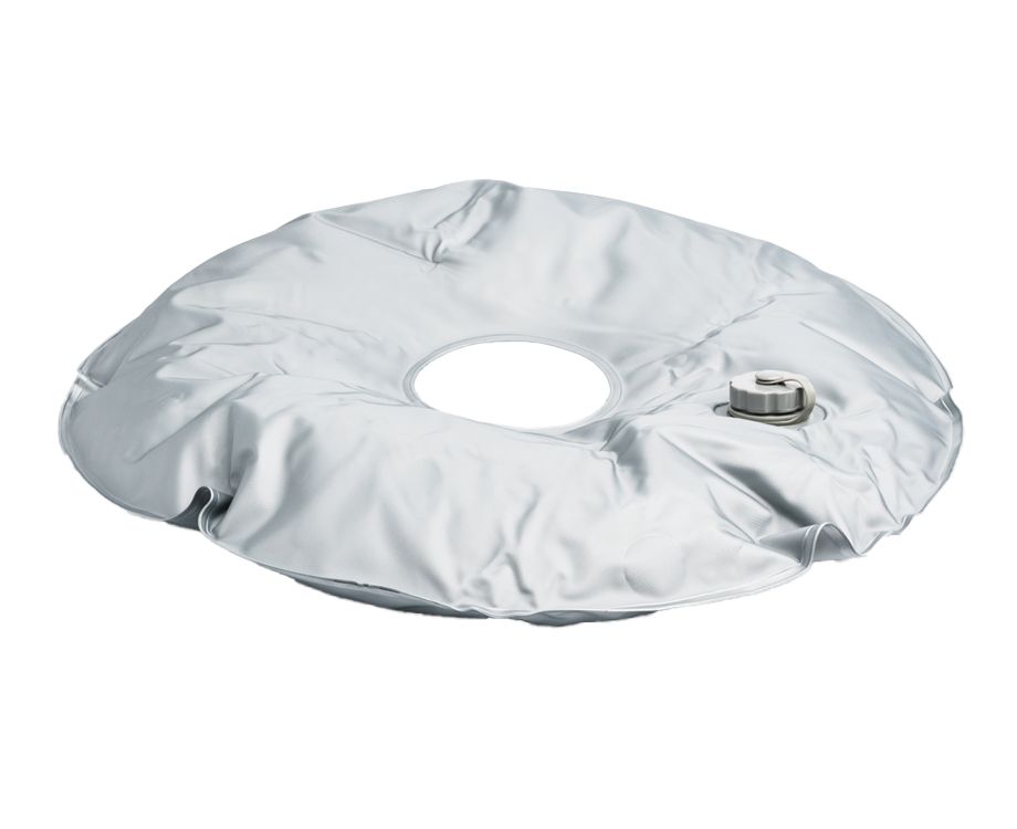 Cuscinetto riempibile per bandiere