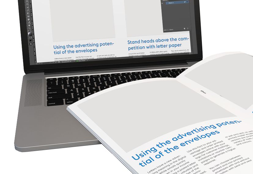 Prova di stampa riviste a punti metallici