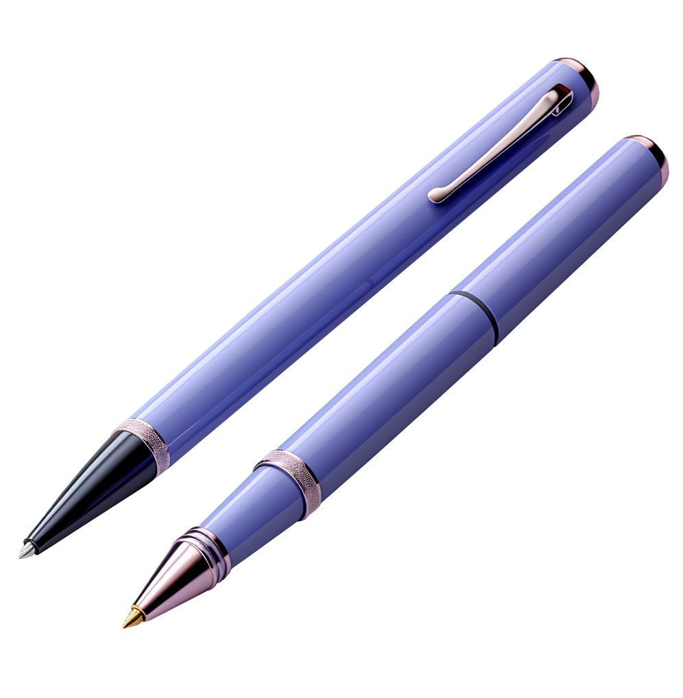 Penna a sfera in plastica con clip piatta