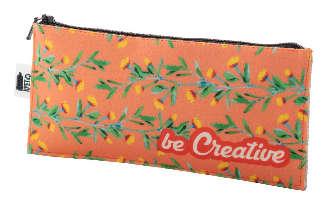 CreaFelt Pen Zip. Etui pix, personalizat, RPET