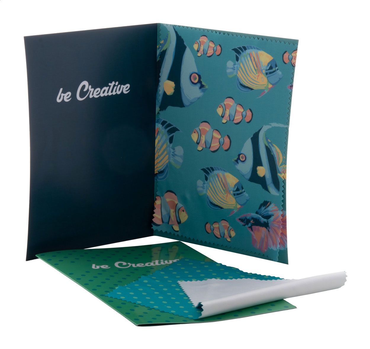 Dioptry Mail. carte poștală cu lavetă curățare ochelari