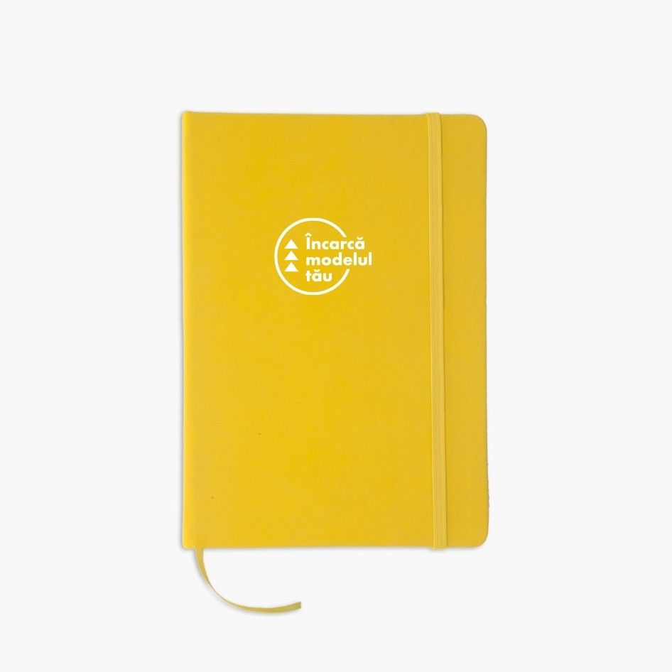 Notebook cu copertă de piele