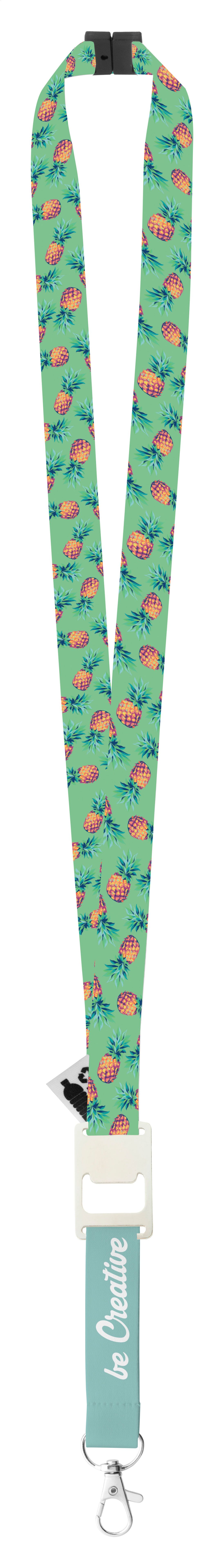 Subyard Drink Safe RPET. lanyard cu sublimare