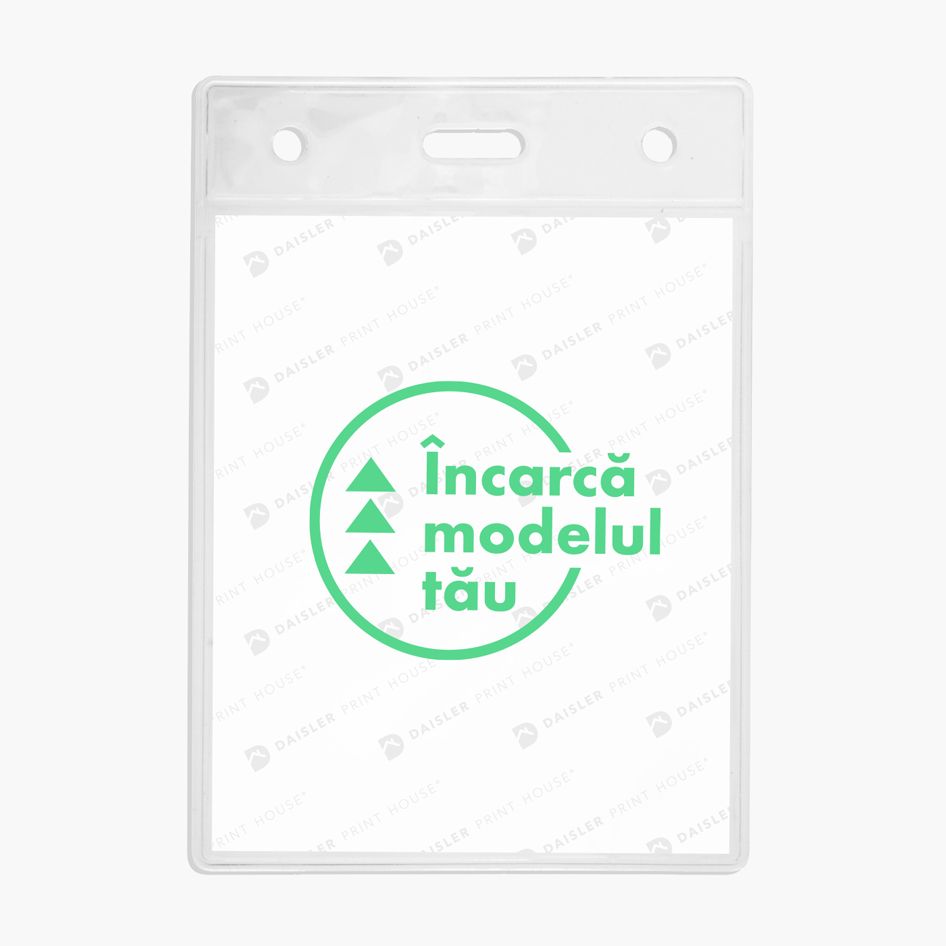 Ecuson cu suport de plastic 115x150mm