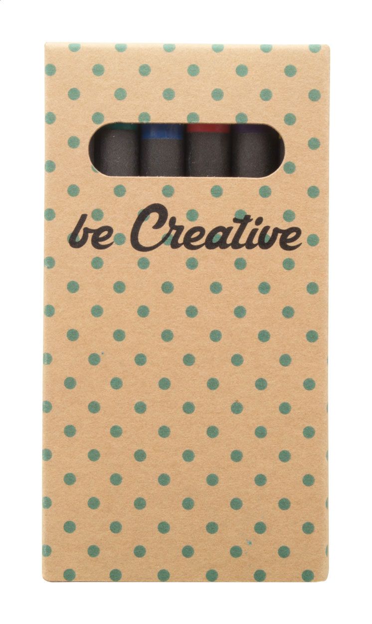 Craxon 6 Eco. set 6 buc creioane colorate, personalizat