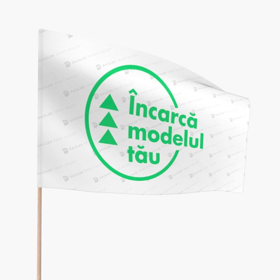 Steag cu mâner (100x50cm)