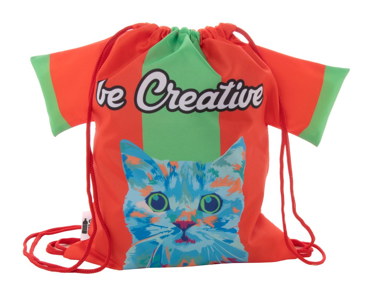 CreaDraw T Kids RPET. Rucsac cu șnur, pentru copii, personalizat