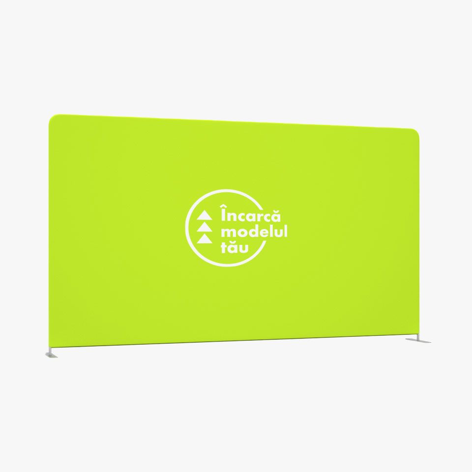 Pop-up textil drept XL (4x2.3m)