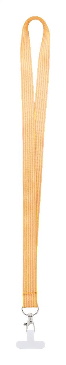 Subyard Mobile Slim. Lanyard personalizat cu suport telefon mobil, RPET