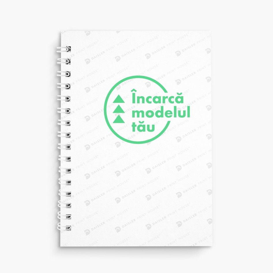 Broșură spiralată (copertă tare)