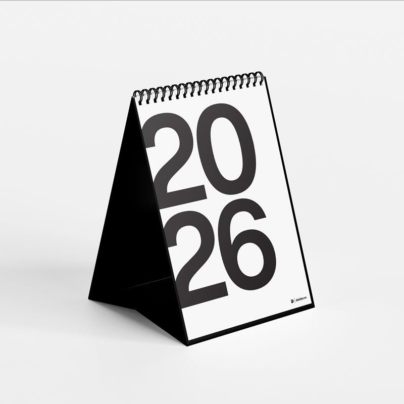 Calendar de birou minimalist