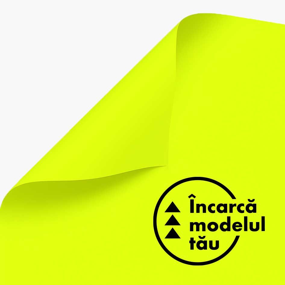 Hârtie fluorescentă (galben)