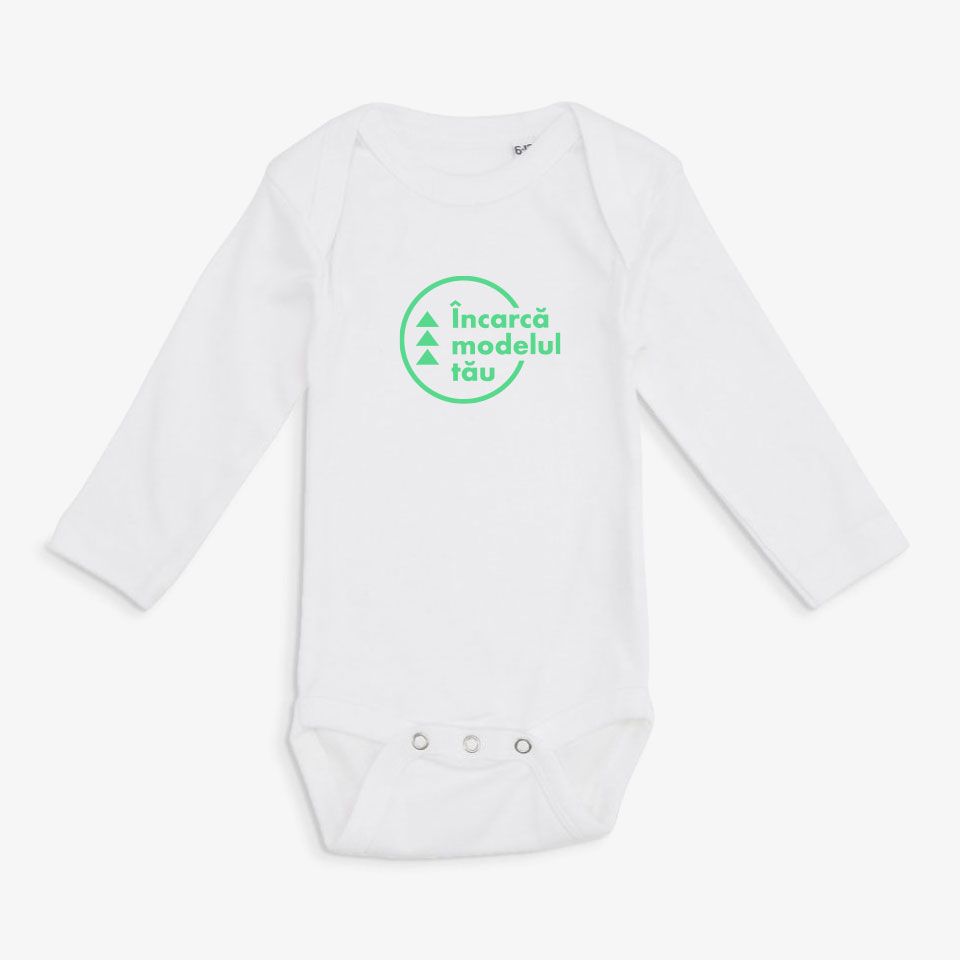 Baby body maneca lunga