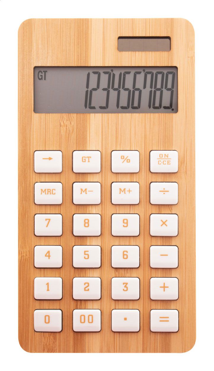 BooCalc. Calculator din bambus