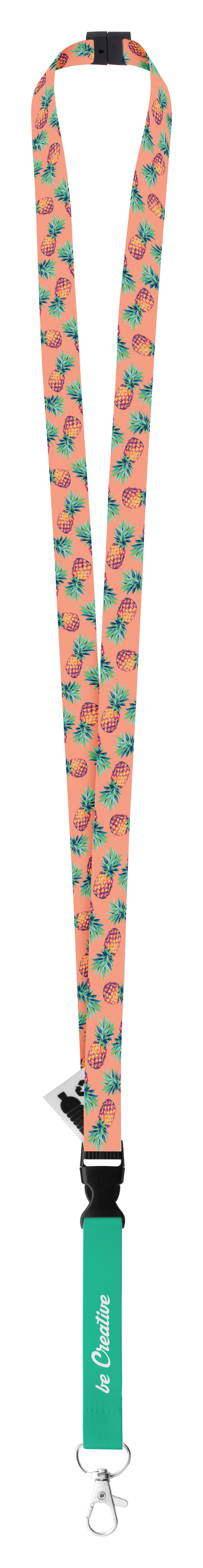 Subyard 15 C Safe RPET. lanyard cu sublimare