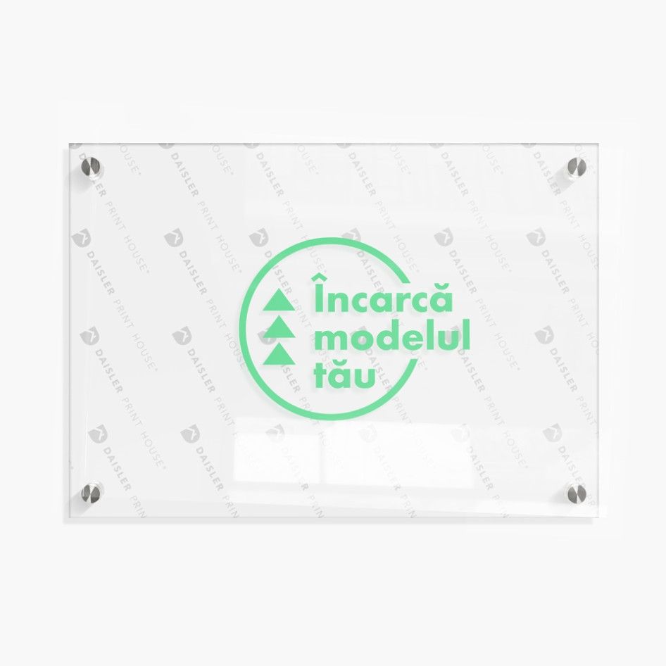 Placă Plexiglas (cut autocolant)