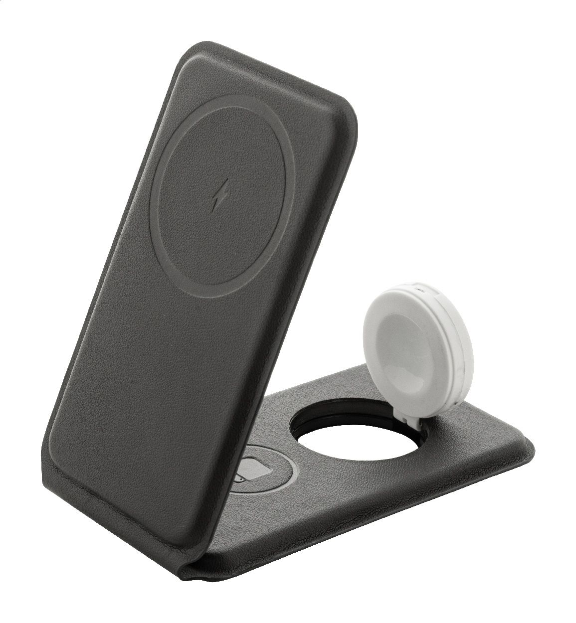 LuxCharge Stand. Încărcător wireless cu suport telefon mobil, RPU