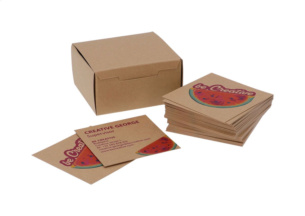 Visicard Square Eco. cărti de vizită personalizate