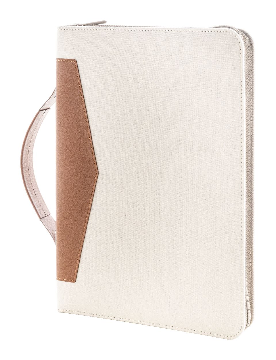 Carbasa Zip. dosar pentru documente, din pânză reciclată