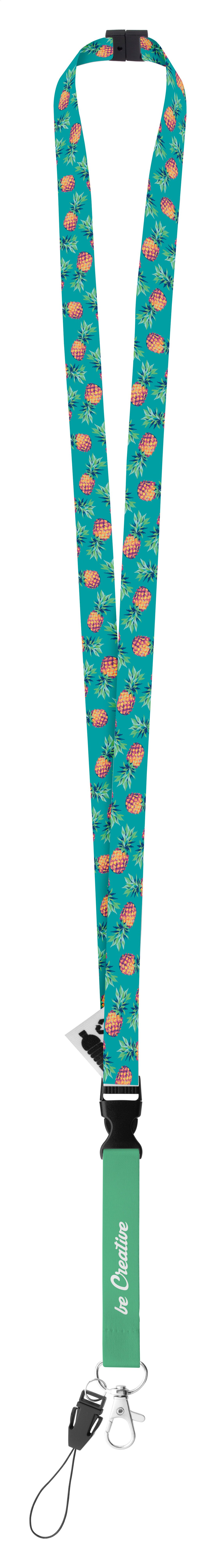 Subyard 15 D Safe RPET. lanyard cu sublimare