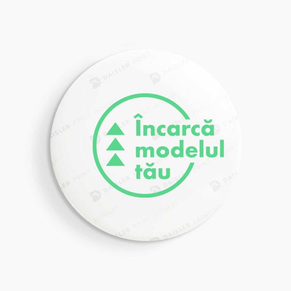 Insignă rotundă 56mm