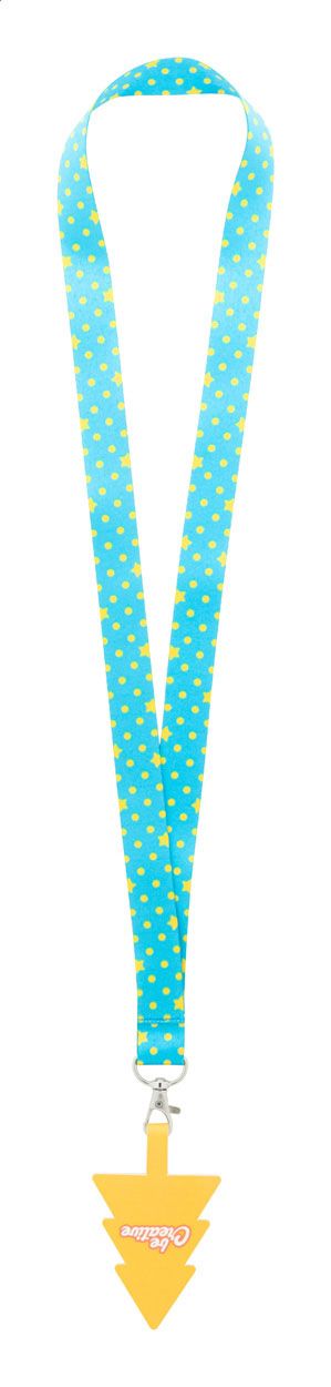 Subyard Mobile Xmas. Lanyard personalizat cu suport telefon mobil, RPET