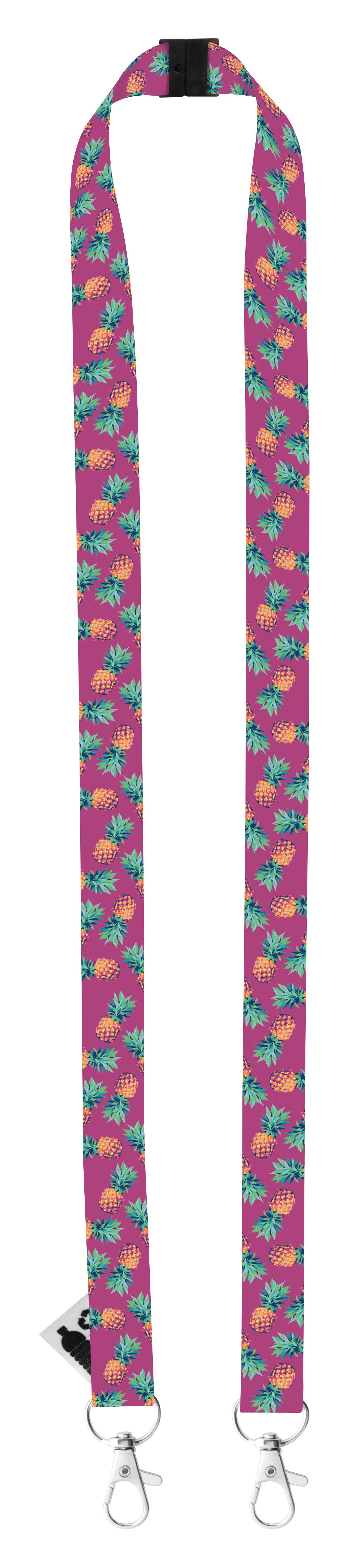 Subyard Double Safe RPET. lanyard cu sublimare