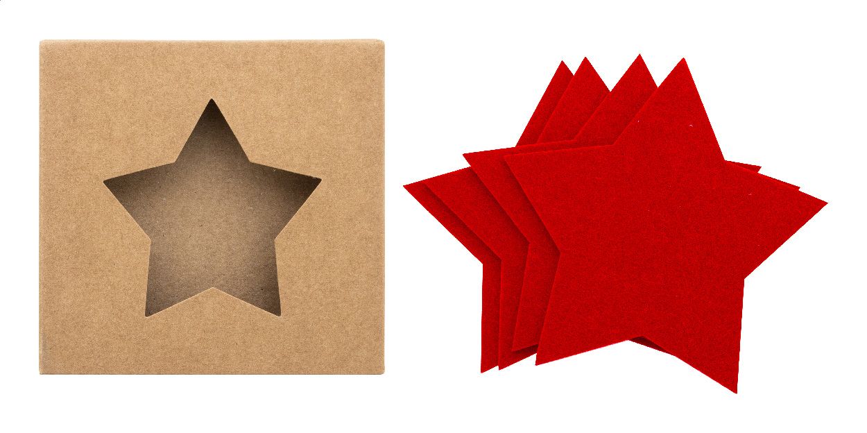 Vagnes. Set coaster, RPET, design de Crăciun