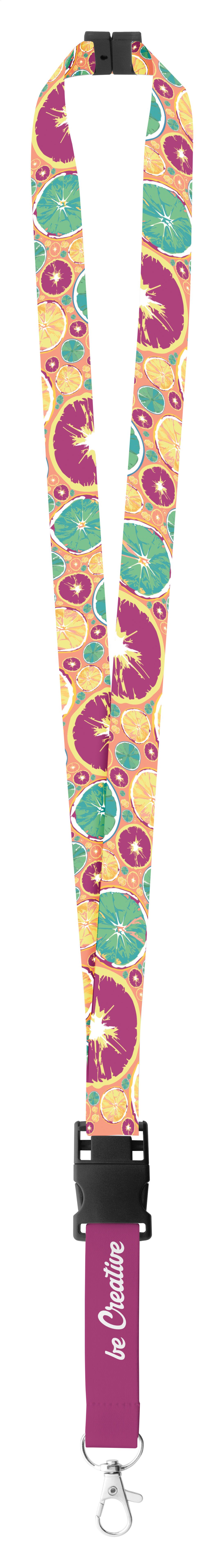 Subyard USB Safe. lanyard cu sublimare, cataramă de siguranță