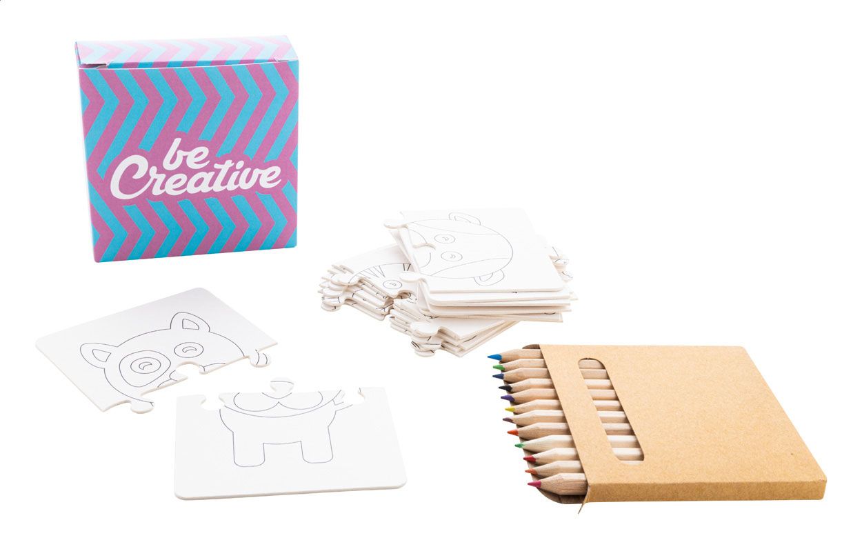 Colozzy. puzzle de colorat, personalizat