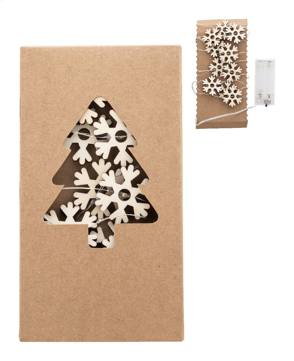 Polaris. Instalaţie de lumină, de Crăciun