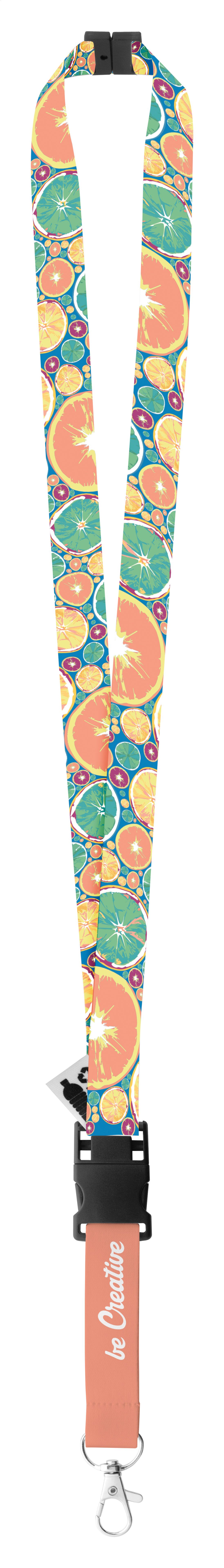 Subyard USB Safe RPET. lanyard cu sublimare