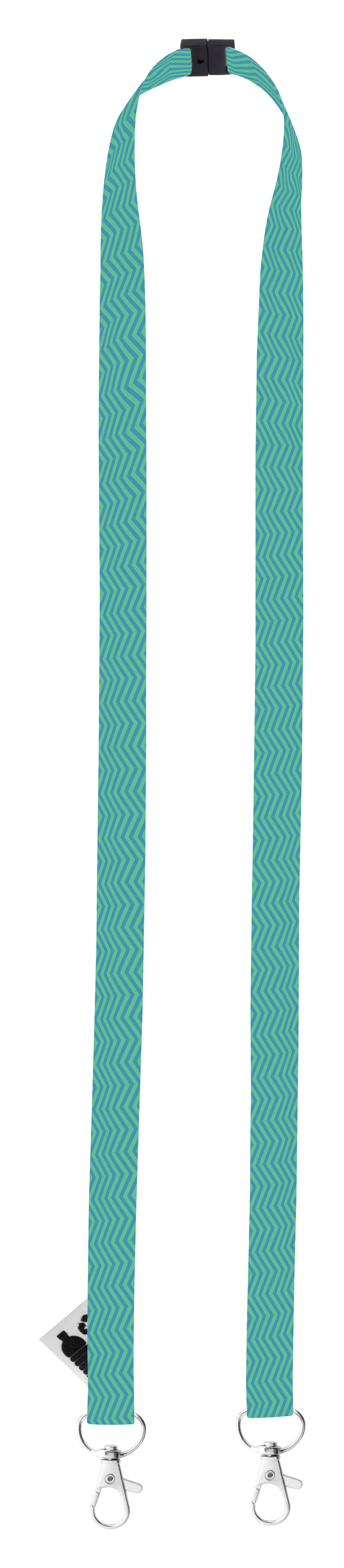 Subyard 15 Double Safe RPET. lanyard cu sublimare