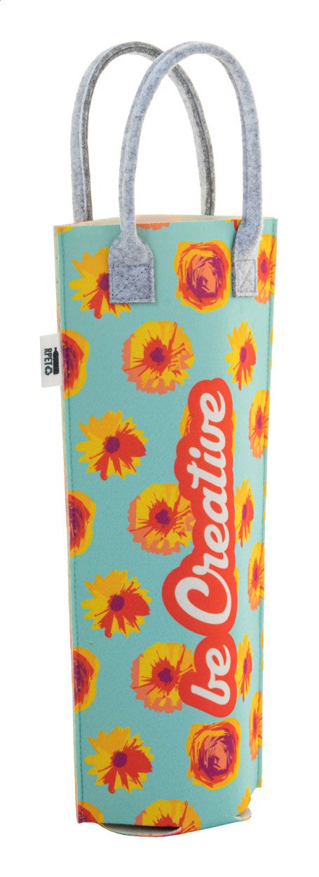 CreaFelt Vino. Pungă de vin, RPET, personalizată