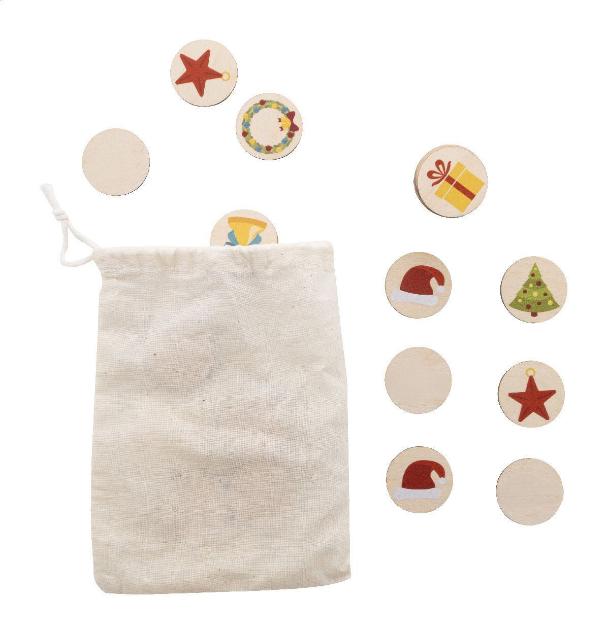 Junoppi. Joc de memorie, design de Crăciun