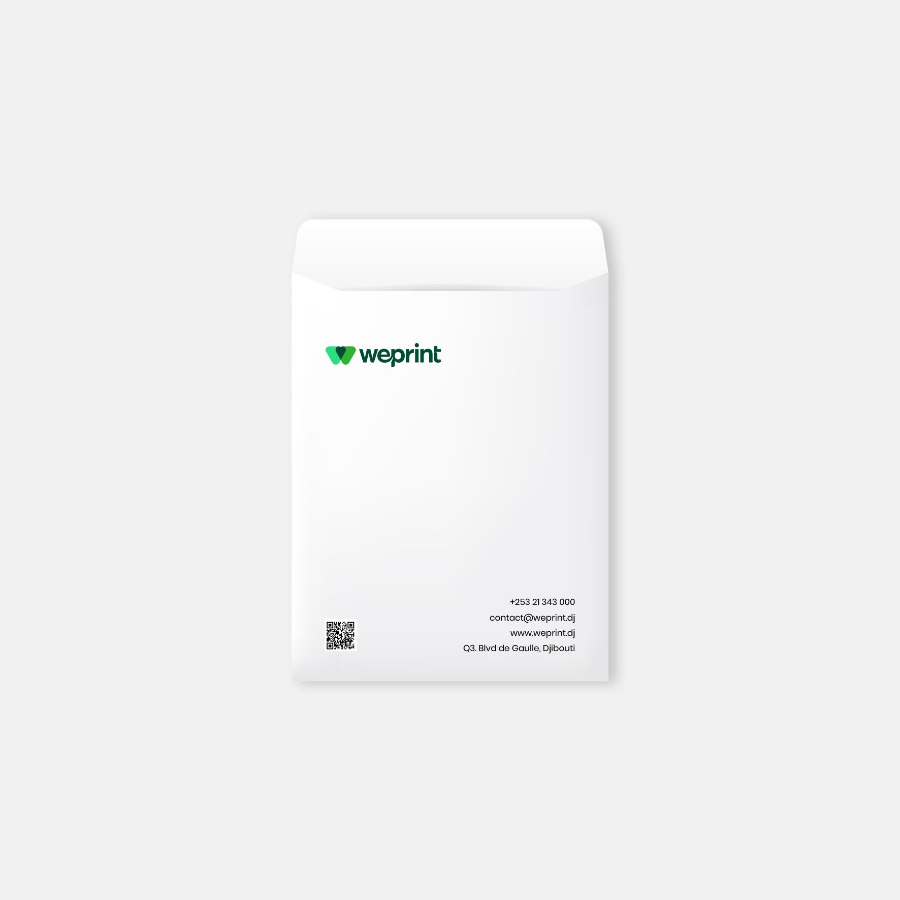 Enveloppe C4 - White