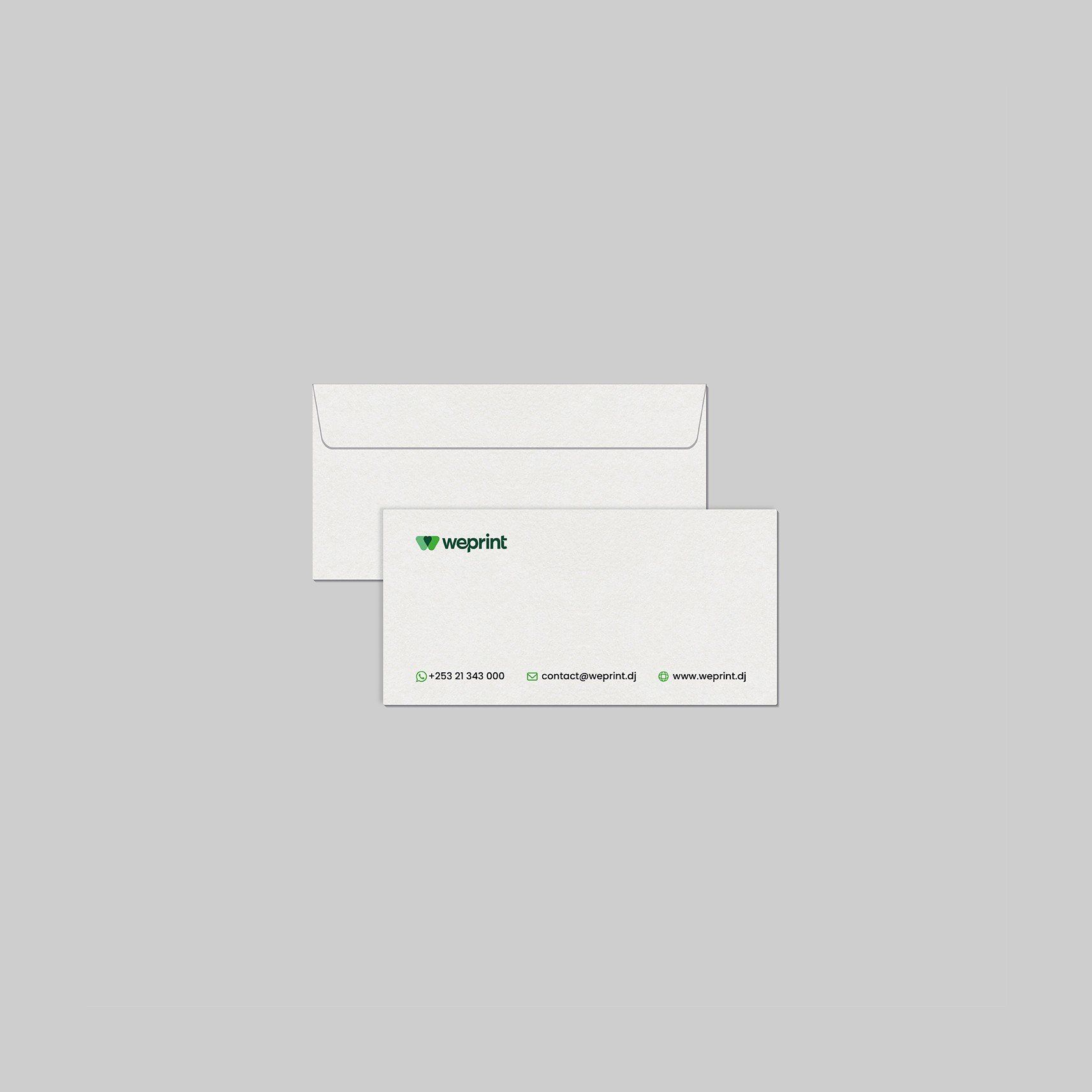 Envelope DL - Ice Silver